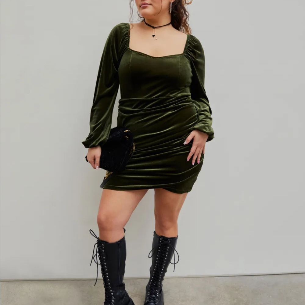 Cider Velvet dress